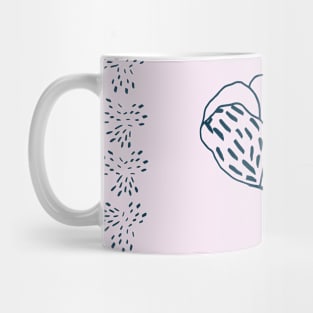 Blue flower Mug